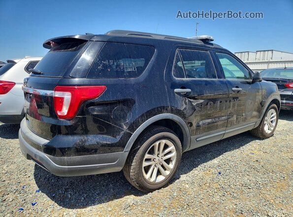 1FM5K7B8XJGC86813 2018 FORD EXPLORER Black Front right