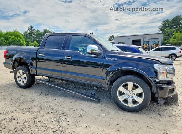 1FTEW1E44LFA26544 2020 FORD F150 Black წინა ხედი