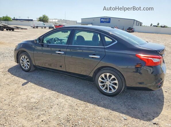 3N1AB7AP1JY289564 2018 NISSAN SENTRA Black Tył prawy