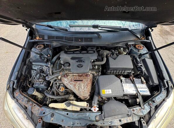 4T1BF1FK4HU353587 2017 TOYOTA CAMRY Black წინა პანელის ხედი