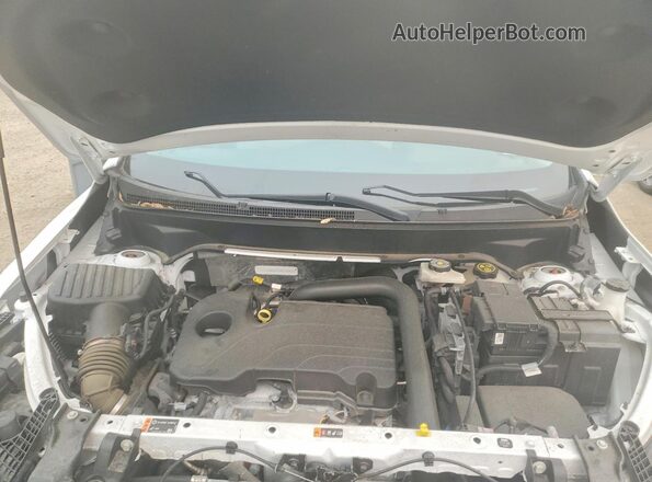 3GKALPEG4PL185410 2023 GMC TERRAIN White Вид підкапотного простору