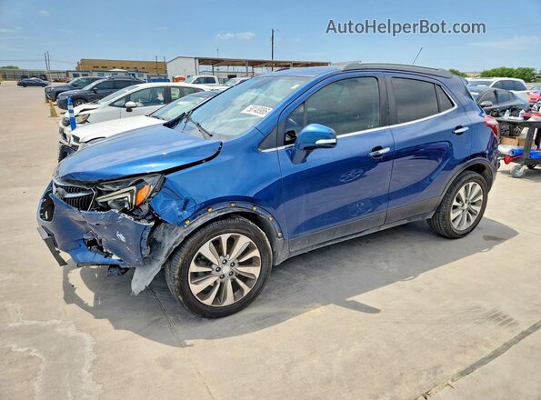 KL4CJASB6KB959094 2019 BUICK ENCORE Синий Задняя левая четверть