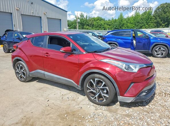 NMTKHMBX6JR002626 2018 TOYOTA C-HR Red Դիմացի տեսք