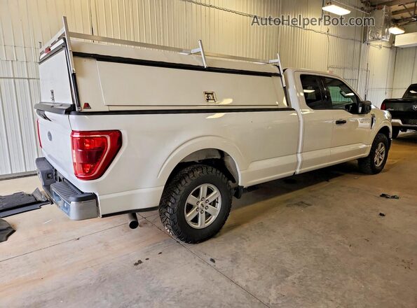 1FTFX1E5XMKF14531 2021 FORD F150 Белый Передняя правая четверть