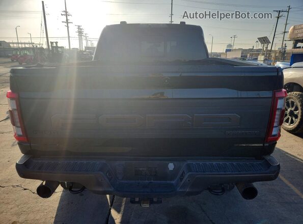 1FTFW1RGXPFA44173 2023 FORD F150 Black წინა სალონის ხედი