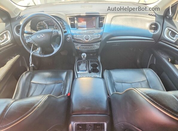5N1AL0MN6GC531693 2016 INFINITI QX60 Серый Вид щитка приборов
