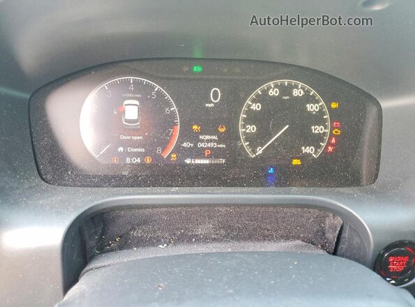 3CZRZ2H59SM704278 2025 HONDA HR-V Серый Вид задних сидений