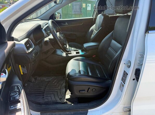5XYPGDA33HG329369 2017 KIA SORENTO Белый Вид подкапотного пространства