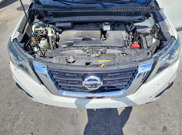5N1DR2AM7LC629760 2020 NISSAN PATHFINDER White VIN կոդի պիտակի տեսք