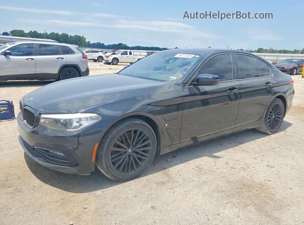 WBAJA9C53JB034370 2018 BMW 5 SERIES Black Trasero izquierdo