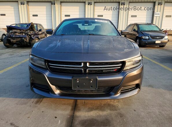 2C3CDXBG4GH140440 2016 DODGE CHARGER Gray Հետևի տեսք