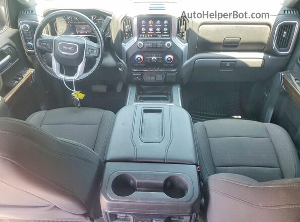 3GTU9CETXMG307513 2021 GMC SIERRA Black Instrument cluster view