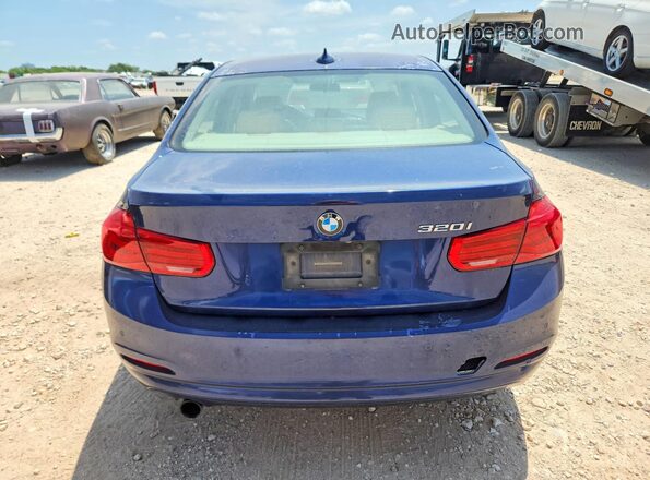 WBA8E1G5XGNT99425 2016 BMW 3 SERIES Blue Vista interior delantera