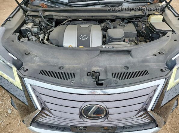 2T2BZMCA3GC033693 2016 LEXUS RX Черный Вид наклейки с VIN-кодом