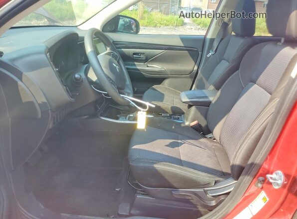 JA4AZ3A37KZ016337 2019 MITSUBISHI OUTLANDER Red Widok deski rozdzielczej
