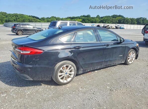 3FA6P0LU6KR269116 2019 FORD FUSION Black Delantero derecho