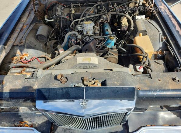 9Y82S678727 1979 LINCOLN CONTINENTA Black Widok wnętrza z tyłu
