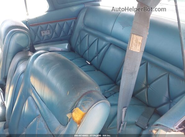 9Y89A858142 1970 LINCOLN CONTINENTAL MARK 3 White VIN კოდის სტიკერის ხედი