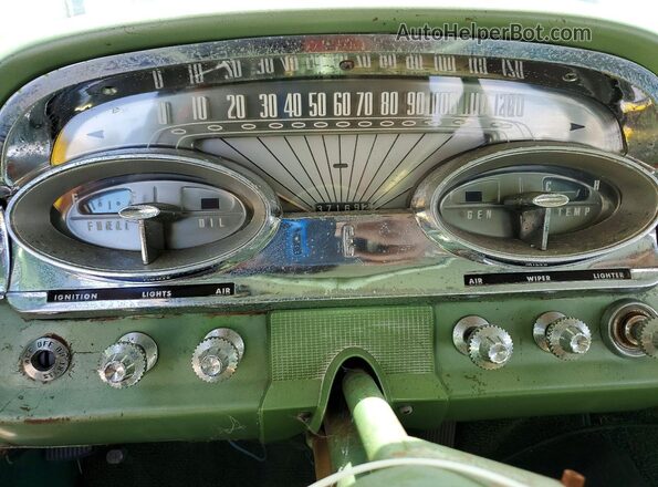 A9UC732328 1959 FORD UNKNOWN Двухцветный Вид щитка приборов