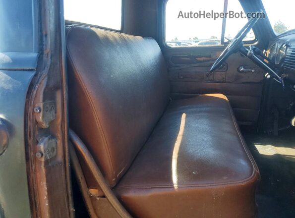 AJCA671494 1951 CHEVROLET TRUCK Black უკანა სავარძლების ხედი