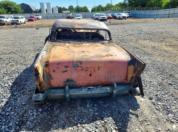 C57K149759 1957 CHEVROLET BEL Пожар Вид сзади