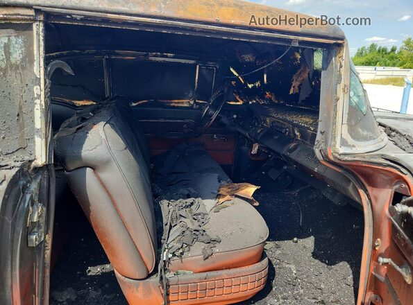 C855H7730 1955 PONTIAC OTHER Пожар Вид задних сидений