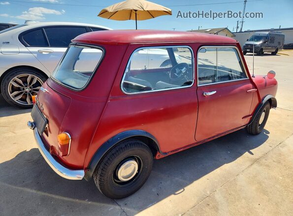 CA2S7L839218 1966 MINI COOPER Красный Задняя правая четверть