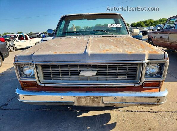 CCL447S220430 1977 CHEVROLET C10 Синий Вид спереди