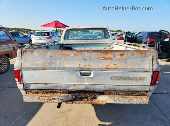 CCL447S220430 1977 CHEVROLET C10 Синий Вид сзади