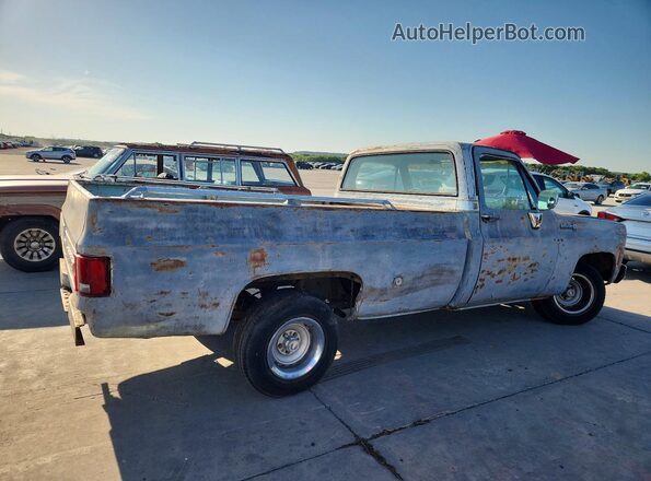 CCL447S220430 1977 CHEVROLET C10 Синий Задняя правая четверть