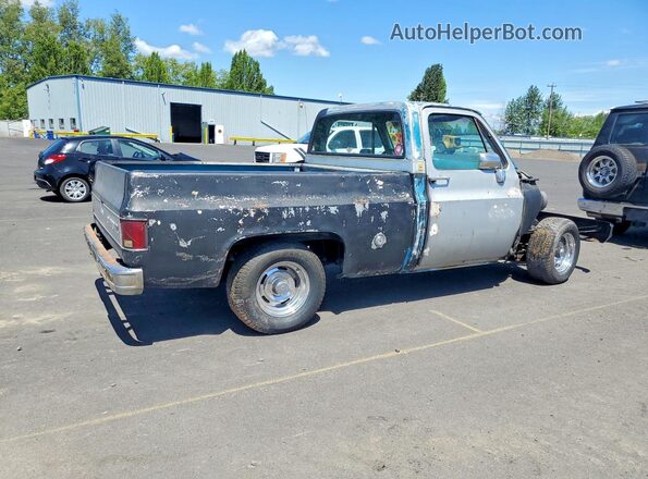 CCL447Z211344 1977 CHEVROLET 1500 Black Tył prawy