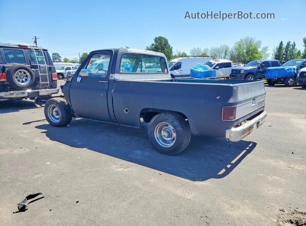 CCL447Z211344 1977 CHEVROLET 1500 Black Tył lewy