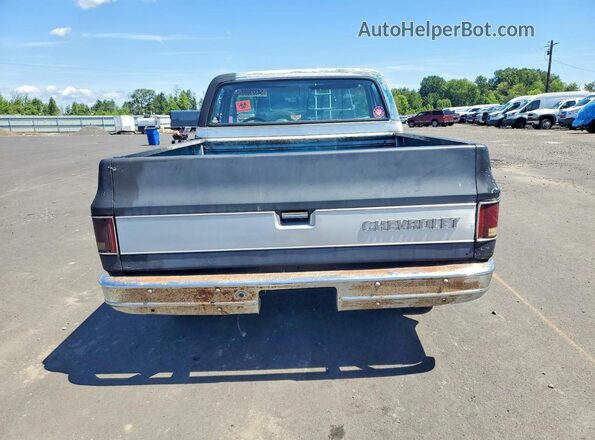 CCL447Z211344 1977 CHEVROLET 1500 Black Widok z tyłu
