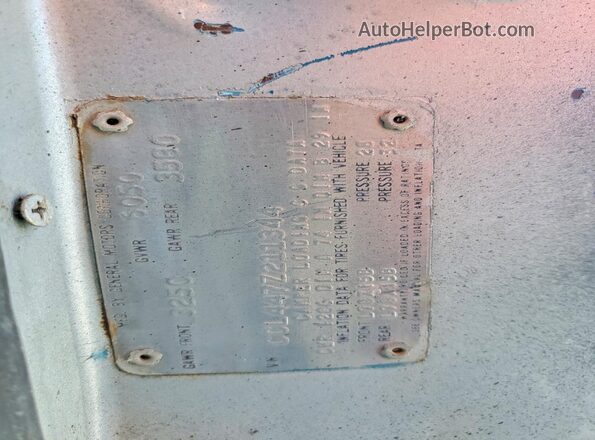 CCL447Z211344 1977 CHEVROLET 1500 Black Widok komory silnika