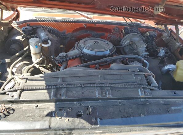CCS267F176558 1977 CHEVROLET C20 Коричневый Вид подкапотного пространства