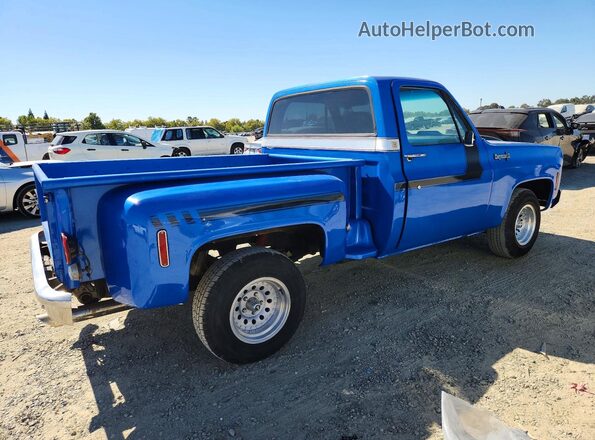 CCY143Z130119 1973 CHEVROLET C10 Blue Rear right