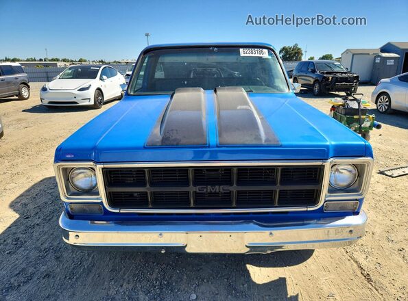 CCY143Z130119 1973 CHEVROLET C10 Blue Front view