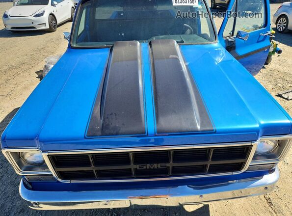 CCY143Z130119 1973 CHEVROLET C10 Blue Rear interior view