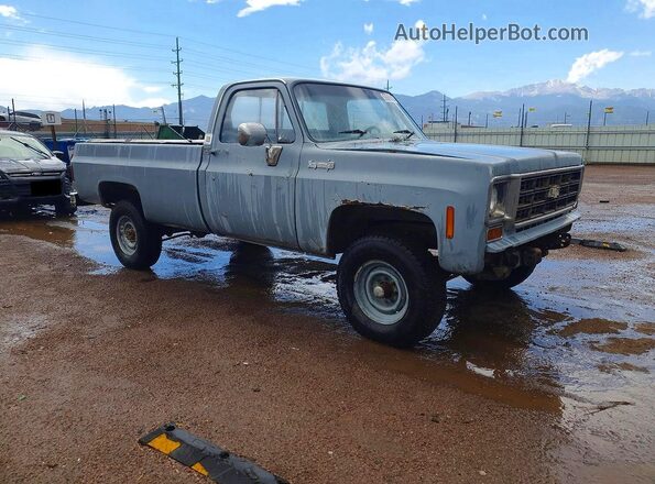 CCZ243F460142 1973 CHEVROLET 1500 Серый Передняя правая четверть