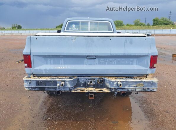 CCZ243F460142 1973 CHEVROLET 1500 Серый Вид сзади