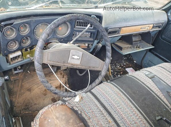 CCZ243F460142 1973 CHEVROLET 1500 Серый Вид панели приборов