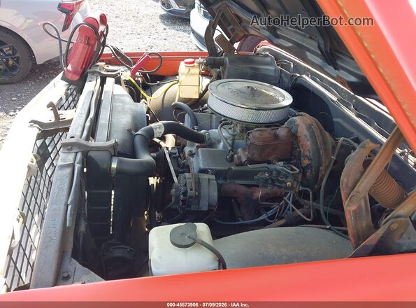 CE141S621148      1971 CHEVROLET C10 Orange Widok z tyłu