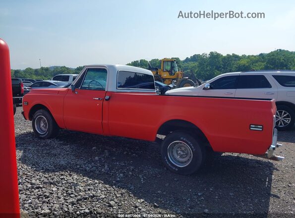 CE141S621148      1971 CHEVROLET C10 Orange Widok wnętrza 360 stopni