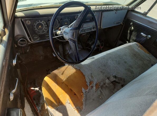 CE249Z817515 1969 CHEVROLET PICK White Առջևի վահանակի տեսք