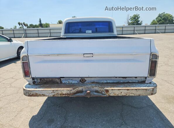 CE249Z817515 1969 CHEVROLET PICK White Հետևի տեսք