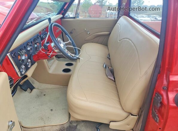 CS147B135104 1967 CHEVROLET UK Красный Вид салона спереди