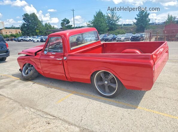 CS147B135104 1967 CHEVROLET UK Красный Задняя левая четверть