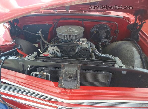 CS147B135104 1967 CHEVROLET UK Красный Вид задней части салона