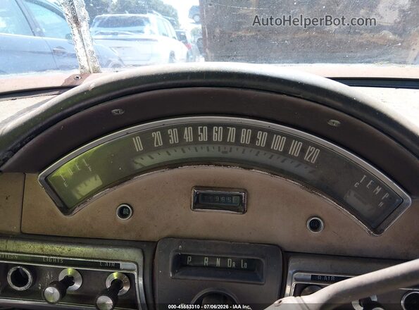 D7K127218 1970 FORD 4 DOOR SEDAN Brown უკანა სავარძლების ხედი