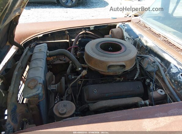 D7K127218 1970 FORD 4 DOOR SEDAN Brown უკანა ხედი